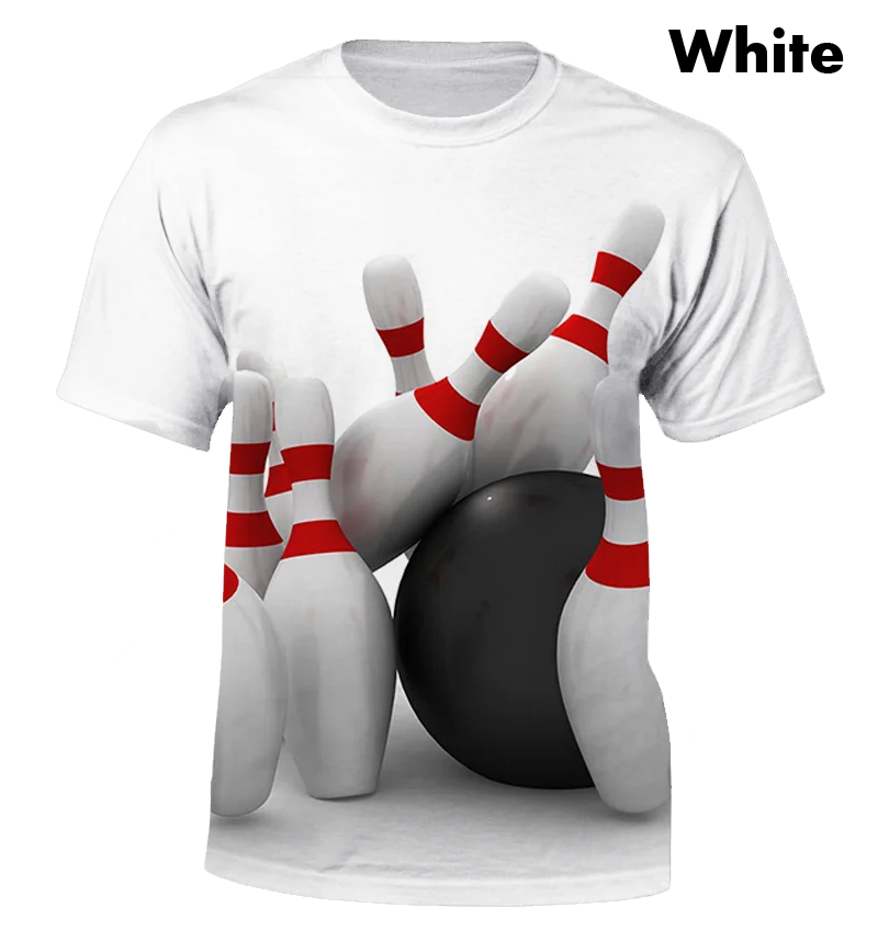 Summer leisure and cool bowling new high-quality T-shirt (the best gift)
Summer leisure and cool bowling new high-quality T-shirt (the best gift)