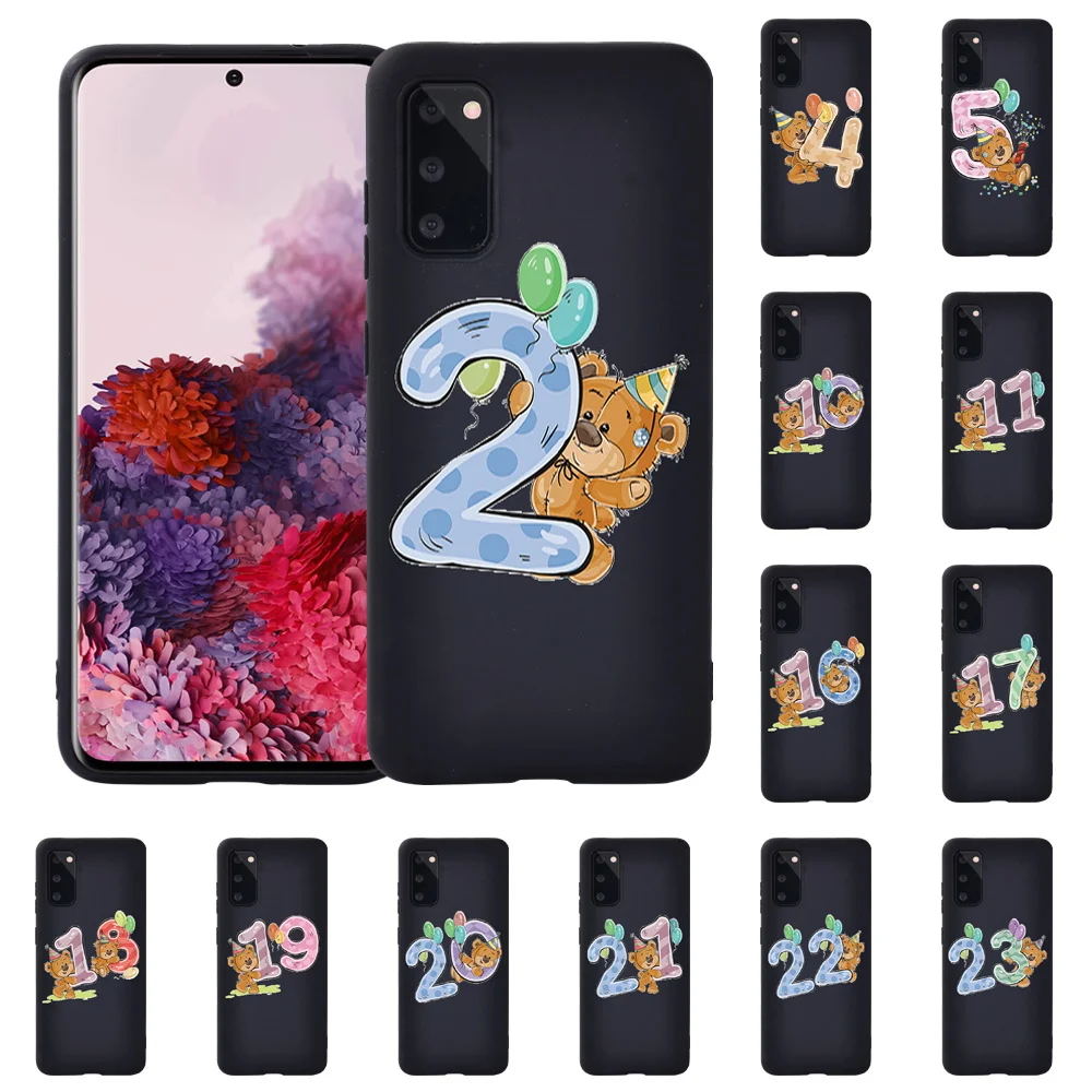 Anti-drop Soft TPU Silicone Phone Case for Samsung S8 S9 S10/S10 Plus Samsung S20/S20 Plus Bear Lucky Number Pattern Cover
Anti-drop Soft TPU Silicone Phone Case for Samsung S8 S9 S10/S10 Plus Samsung S20/S20 Plus Bear Lucky Number Pattern Cover