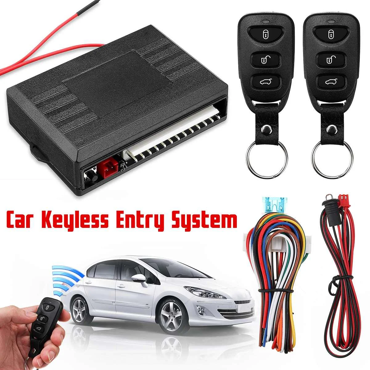 Universial Car Remote Central Door Lock Keyless System Remote Control Car Alarm Systems Central Locking with Auto Remote Central
Universial Car Remote Central Door Lock Keyless System Remote Control Car Alarm Systems Central Locking with Auto Remote Central
