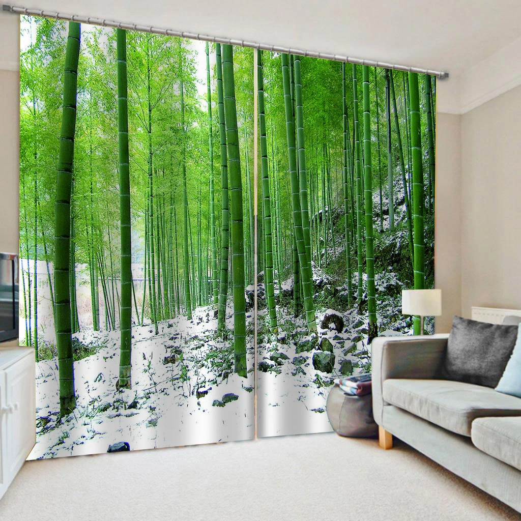 Luxury Blackout 3D Curtains For Living room Bedding room Office green bamboo curtains soundproof windproof curtains
Luxury Blackout 3D Curtains For Living room Bedding room Office green bamboo curtains soundproof windproof curtains