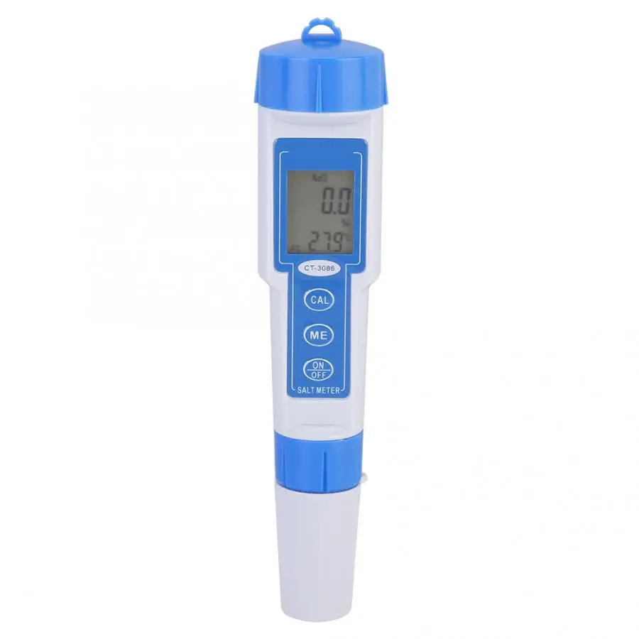 CT3086 портативный высокоточный цифровой Salinometer измеритель солености и температуры