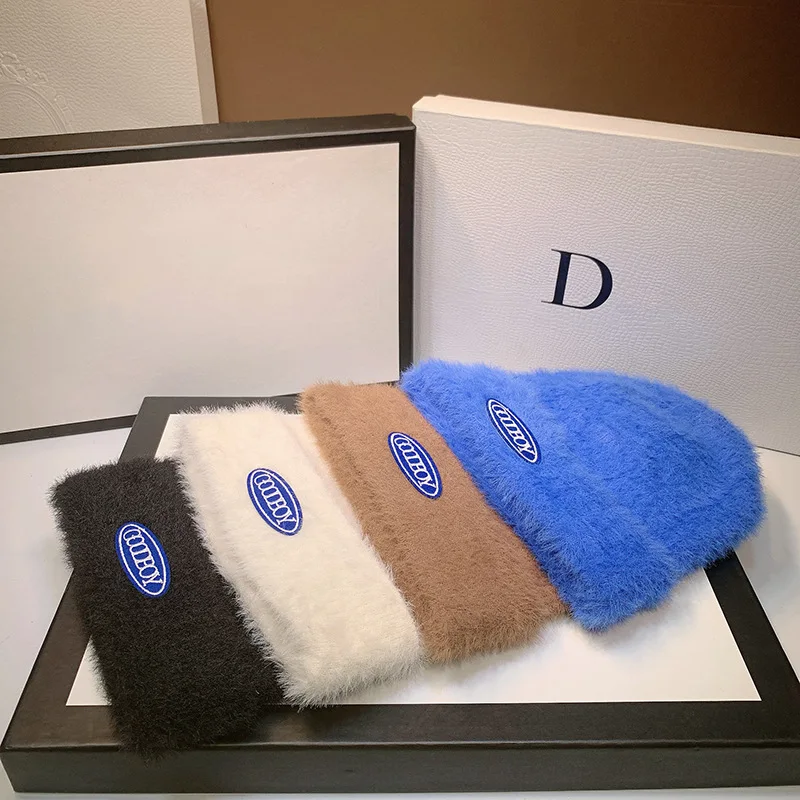 GOT7 Jackson Korea Mink Down Beanie Hat Wniter Fashion Warm Cap for Men and Women
GOT7 Jackson Korea Mink Down Beanie Hat Wniter Fashion Warm Cap for Men and Women