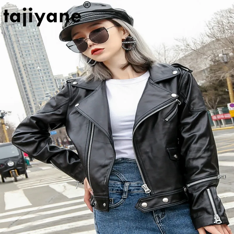 Куртка Tajiyane из натуральной кожи, пальто и куртки, женская одежда, короткая мотоциклетная куртка, 100%, 2020, 99006WPY531
Куртка Tajiyane из натуральной кожи, пальто и куртки, женская одежда, короткая мотоциклетная куртка, 100%, 2020, 99006WPY531