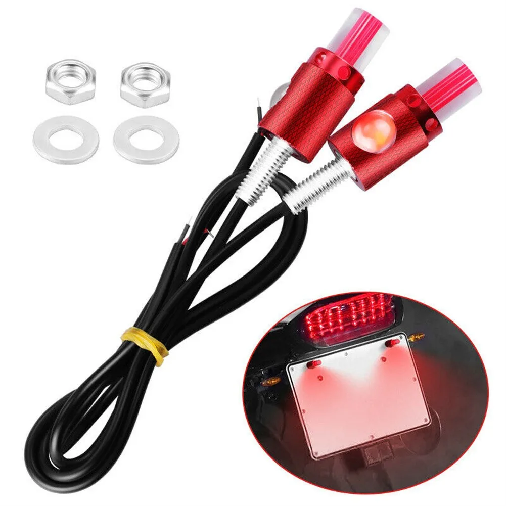 12V LED License Plate Bolt Light Car Motorcycle License Number Plate Lights Lamp Auto Tail Front Screw Bolt Bulbs Lamps Light
12V LED License Plate Bolt Light Car Motorcycle License Number Plate Lights Lamp Auto Tail Front Screw Bolt Bulbs Lamps Light
