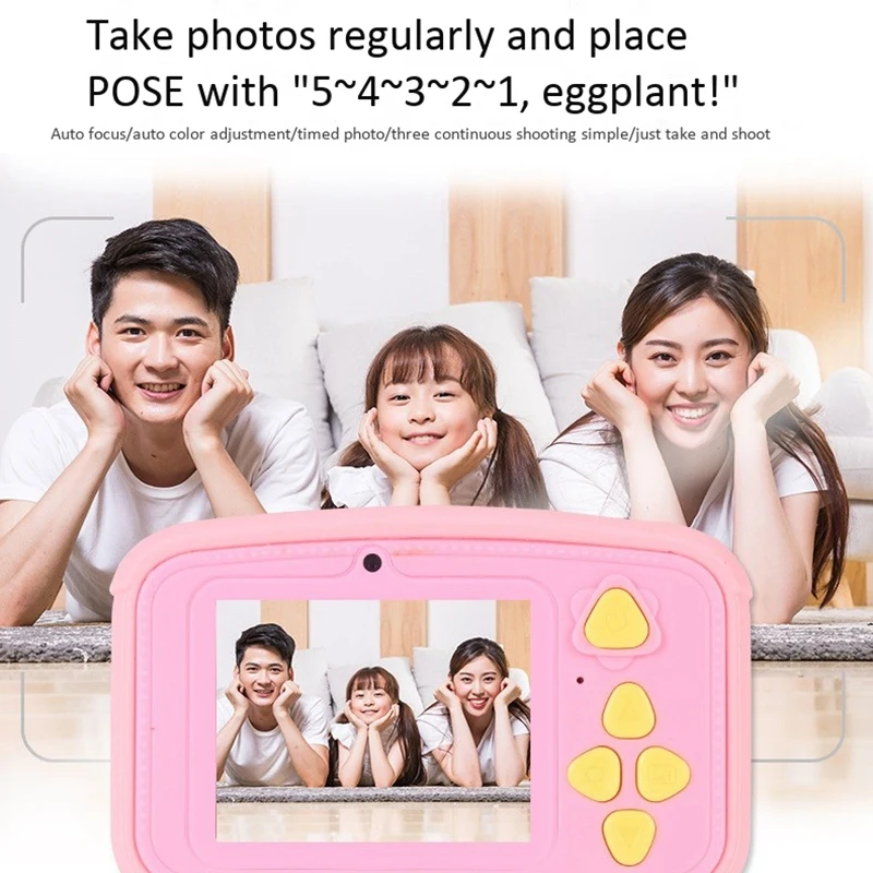 Children's Camera 1080P 12 MP Dual Can Take Pictures Mini SLR HD Dual-Lens Anti-Fall Sports Camera Toy
Children's Camera 1080P 12 MP Dual Can Take Pictures Mini SLR HD Dual-Lens Anti-Fall Sports Camera Toy