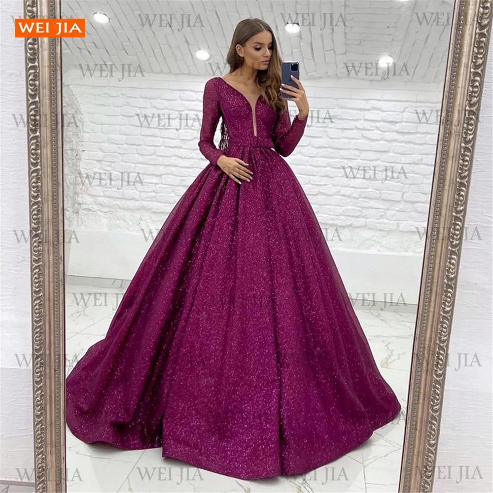 New Evening Dresses 2021 V Neck vestidos de fiesta de noche Long Sleeves robe de soirée de mariage Custom Made Women Party Gowns
New Evening Dresses 2021 V Neck vestidos de fiesta de noche Long Sleeves robe de soirée de mariage Custom Made Women Party Gowns