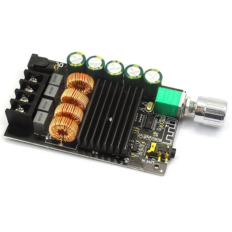 Power Amplifier Board HIFI 2.0 Stereo Bluetooth Digital Power Amplifier Board TPA3116D2 100Wx2 with Knob
Power Amplifier Board HIFI 2.0 Stereo Bluetooth Digital Power Amplifier Board TPA3116D2 100Wx2 with Knob