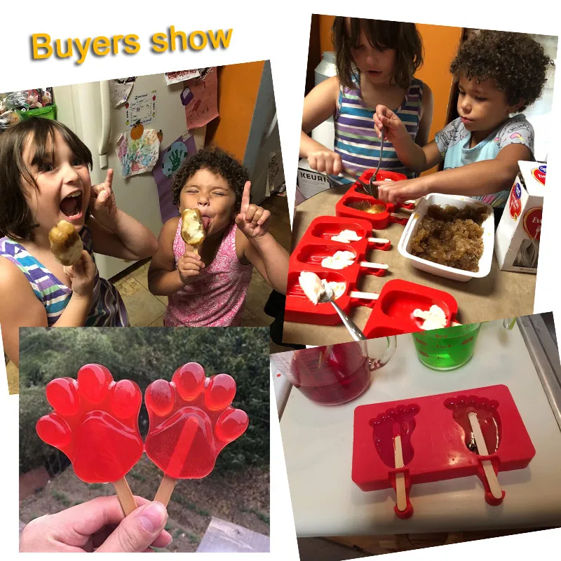 2020 Summer New Reusable Silicone Ice Cream Mold With Lid Popsicle Molds DIY Homemade Cartoon Ice Pop Maker Mould Kids Toys
2020 Summer New Reusable Silicone Ice Cream Mold With Lid Popsicle Molds DIY Homemade Cartoon Ice Pop Maker Mould Kids Toys