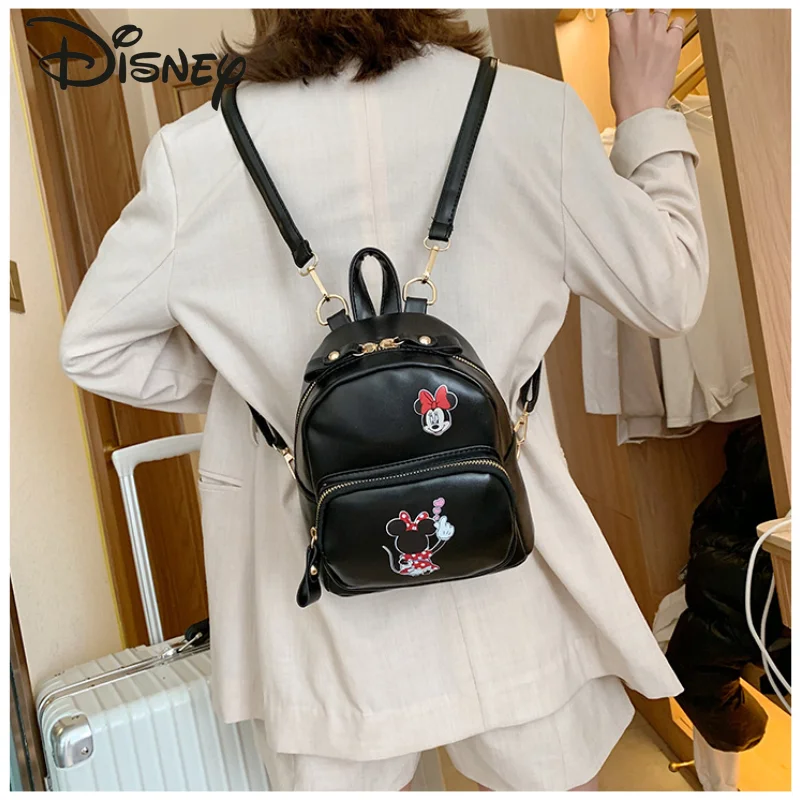 Disney's New Cute Minnie Lady Backpack Fashion Casual PU Zipper Mini Lightweight Large Capacity High Quality Student School Bag
Disney's New Cute Minnie Lady Backpack Fashion Casual PU Zipper Mini Lightweight Large Capacity High Quality Student School Bag