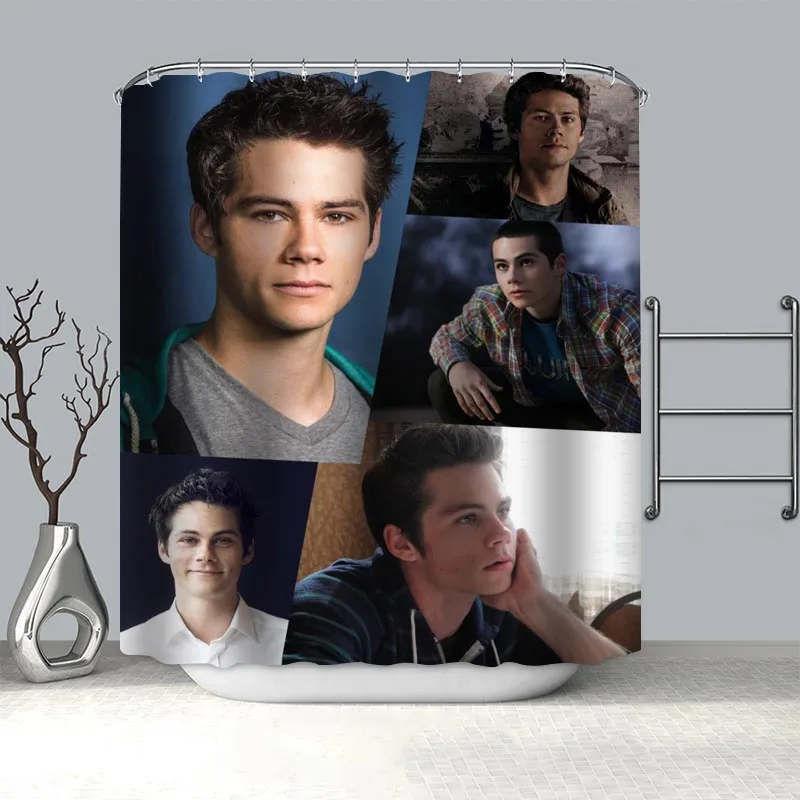 Dylan O'brien Shower Curtain Polyester Fabric Screens Curtains For Bathroom 3D Waterproof Bath Curtain With Hooks 0924
Dylan O'brien Shower Curtain Polyester Fabric Screens Curtains For Bathroom 3D Waterproof Bath Curtain With Hooks 0924