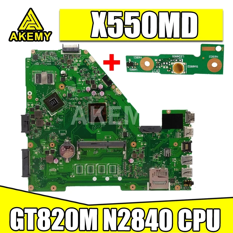 X550MD Motherboard GT820M N2840 For Asus X550MD X552M Y582M laptop Motherboard X550MD Mainboard X550MD Motherboard test 100% ok
X550MD Motherboard GT820M N2840 For Asus X550MD X552M Y582M laptop Motherboard X550MD Mainboard X550MD Motherboard test 100% ok