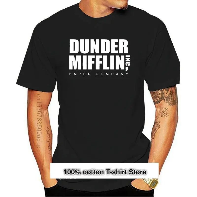 Camiseta de манга corta para hombre Dunder Mifflin, переключающаяся серия TV, Company de papel, nueva
Camiseta de манга corta para hombre Dunder Mifflin, переключающаяся серия TV, Company de papel, nueva