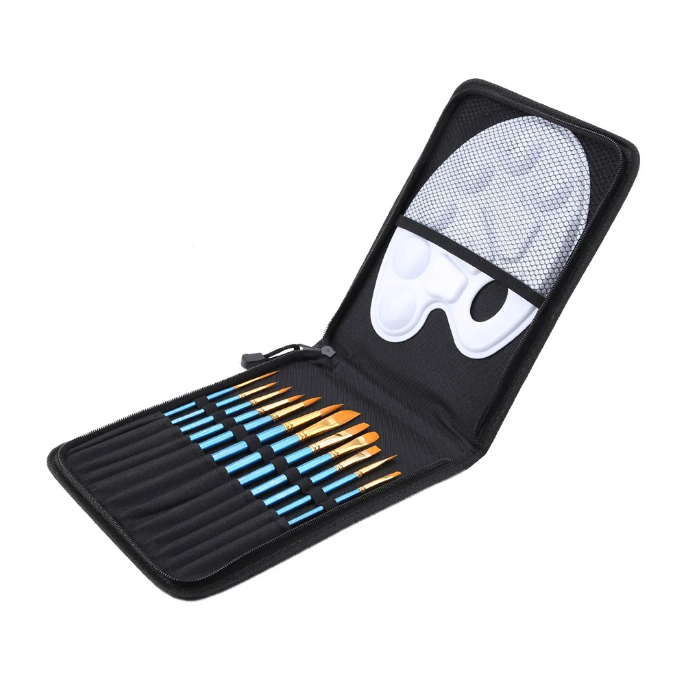 12Pcs Gouache Brush Nylon Hair Wood Handle Brush Watercolor Oil Painting Tool Set 12pcs 12pcs
12Pcs Gouache Brush Nylon Hair Wood Handle Brush Watercolor Oil Painting Tool Set 12pcs 12pcs