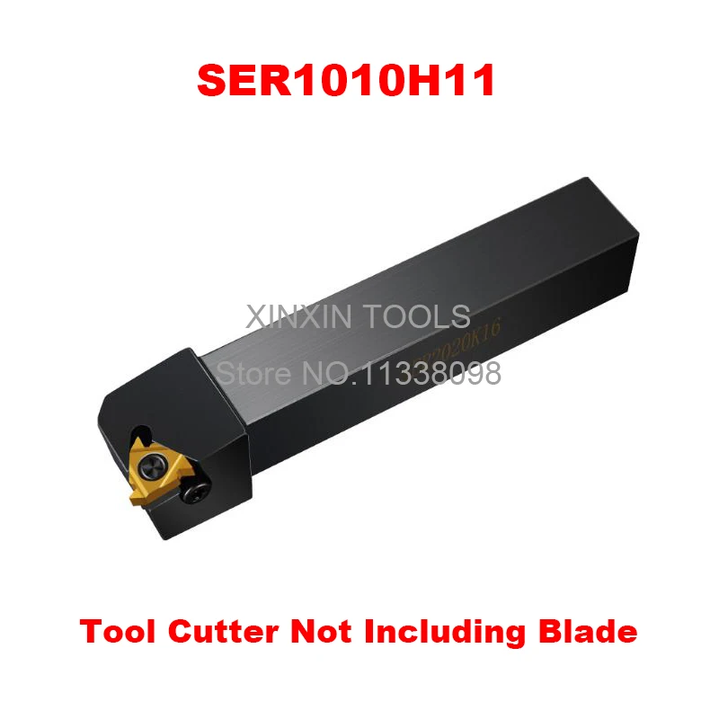 SER1010H11 10*10mm CNC External Threading Tool Holder,Turning tools of Threaded for 11ER Inserts,type SER
SER1010H11 10*10mm CNC External Threading Tool Holder,Turning tools of Threaded for 11ER Inserts,type SER