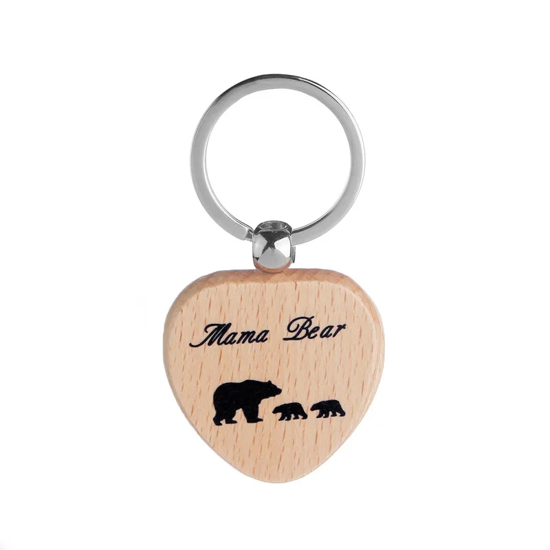 12PC Cartoon Heart Shaped Wood Mama Bear Keychain Teddy Bear Mommy Two Childs Love Keyring Family Mother's Day Gifts Jewelry Hot
12PC Cartoon Heart Shaped Wood Mama Bear Keychain Teddy Bear Mommy Two Childs Love Keyring Family Mother's Day Gifts Jewelry Hot