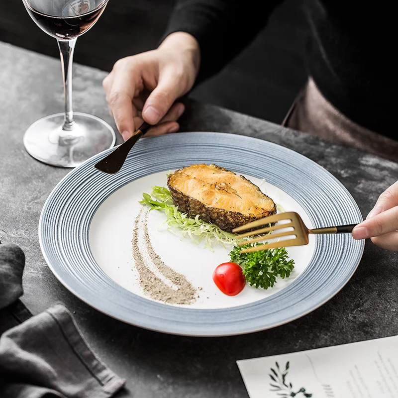 Nordic Design Dinner Plates Creative Simply Western Steak Plates Round Fashion Teller Geschirr Set Restaurant Supplies DI50CJ
Nordic Design Dinner Plates Creative Simply Western Steak Plates Round Fashion Teller Geschirr Set Restaurant Supplies DI50CJ