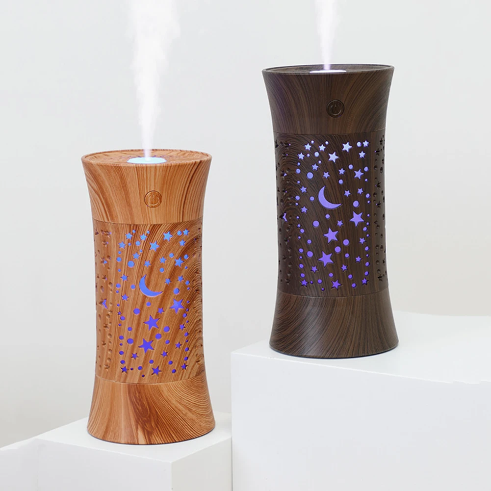 Wood Grain Air Humidifier Aroma Diffuser Mist Aromatherapy Maker Ultrasonic Hydrating Device Home Office Sprayer
Wood Grain Air Humidifier Aroma Diffuser Mist Aromatherapy Maker Ultrasonic Hydrating Device Home Office Sprayer