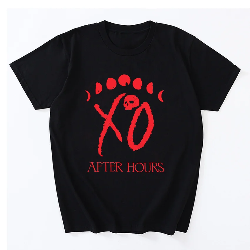 The Weeknd T Shirt XO Album After Hours Tops Tee Casual Short Sleeve Cotton O-Neck T-Shirts Loose Clothes
The Weeknd T Shirt XO Album After Hours Tops Tee Casual Short Sleeve Cotton O-Neck T-Shirts Loose Clothes