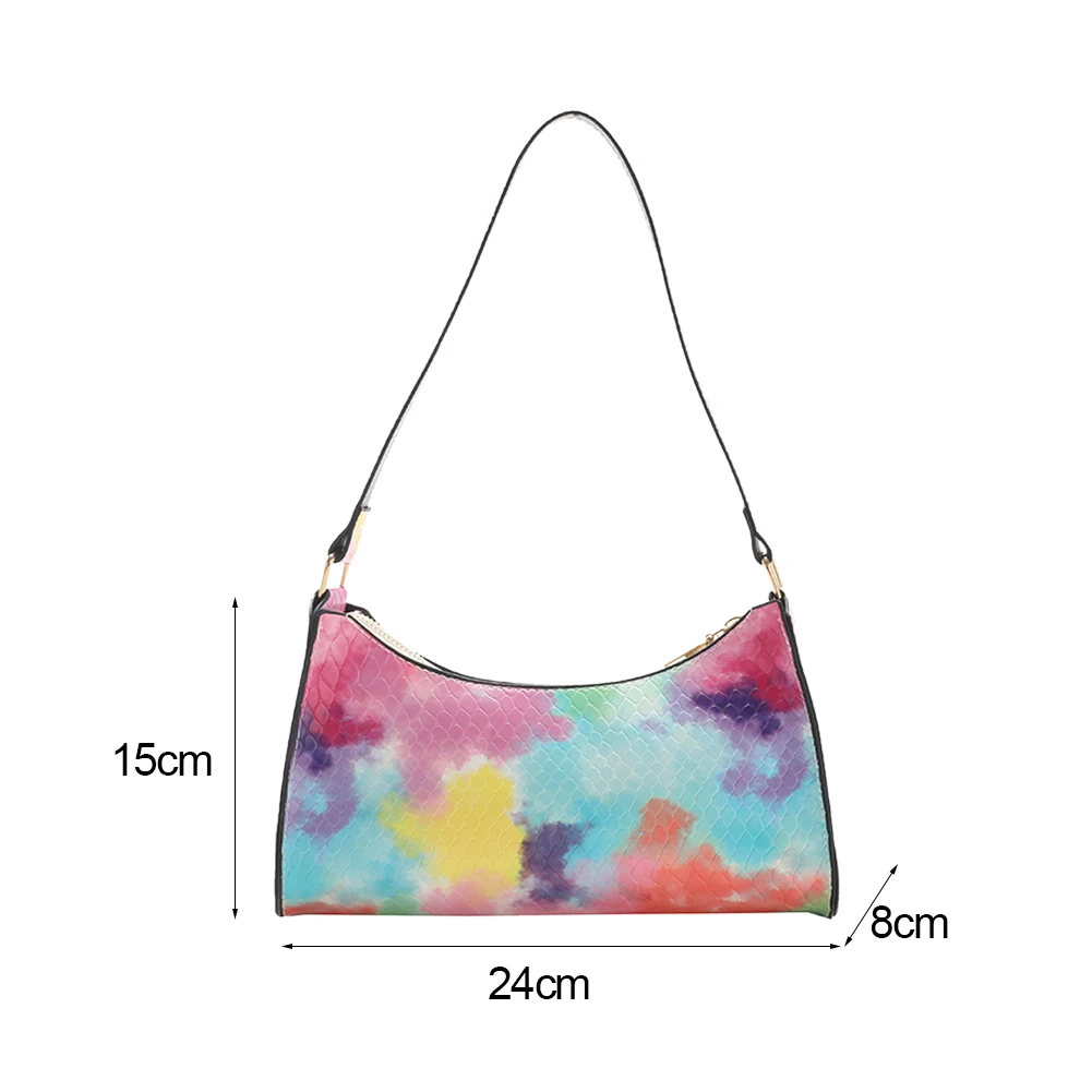New Fashion Tie-dye Alligator Pattern Shoulder Underarm Bags For Women Vintage PU Leather Ladies Casual Small Shoulder Handbags
New Fashion Tie-dye Alligator Pattern Shoulder Underarm Bags For Women Vintage PU Leather Ladies Casual Small Shoulder Handbags