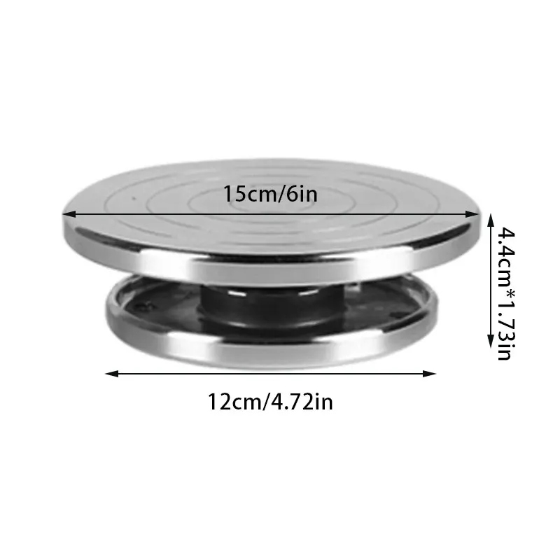 Double Face Use Aluminum Alloy Turntable for Ceramic Clay Sculpture Platform
Double Face Use Aluminum Alloy Turntable for Ceramic Clay Sculpture Platform