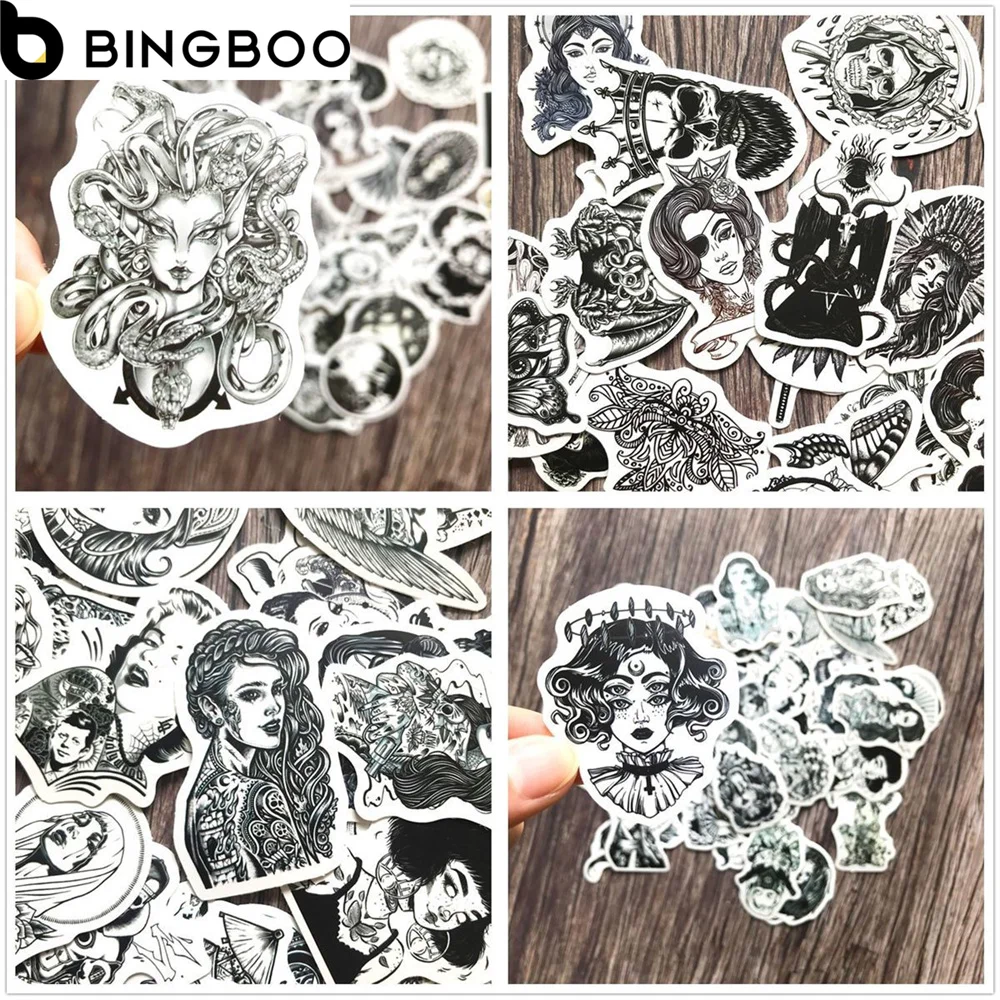 20 50PCS Trendy Aesthetic Cool Gothic Stickers for Water Bottles Computer Skateboard Tablet Luggage Phone Notebook Decal Laptop
20 50PCS Trendy Aesthetic Cool Gothic Stickers for Water Bottles Computer Skateboard Tablet Luggage Phone Notebook Decal Laptop
