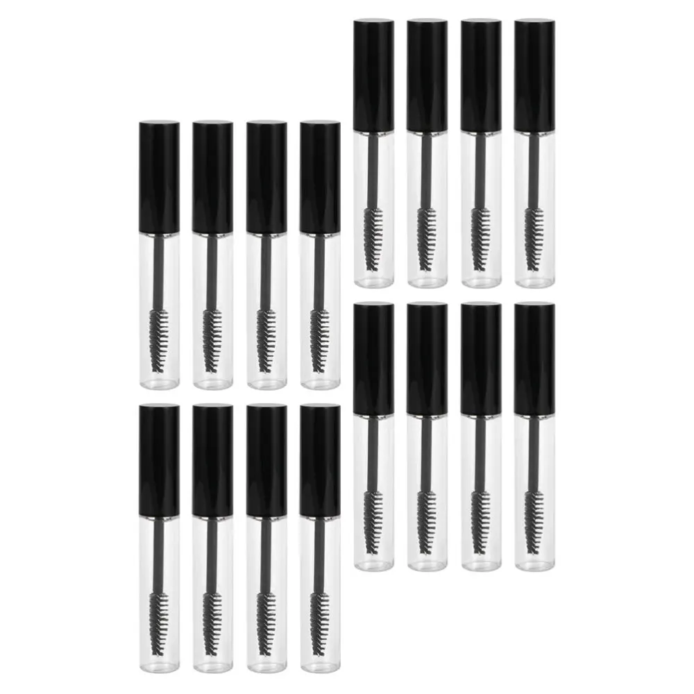 16pcs 10ml Refillable Clear Mascara Bottles Cream Containers for Castor Oil
16pcs 10ml Refillable Clear Mascara Bottles Cream Containers for Castor Oil