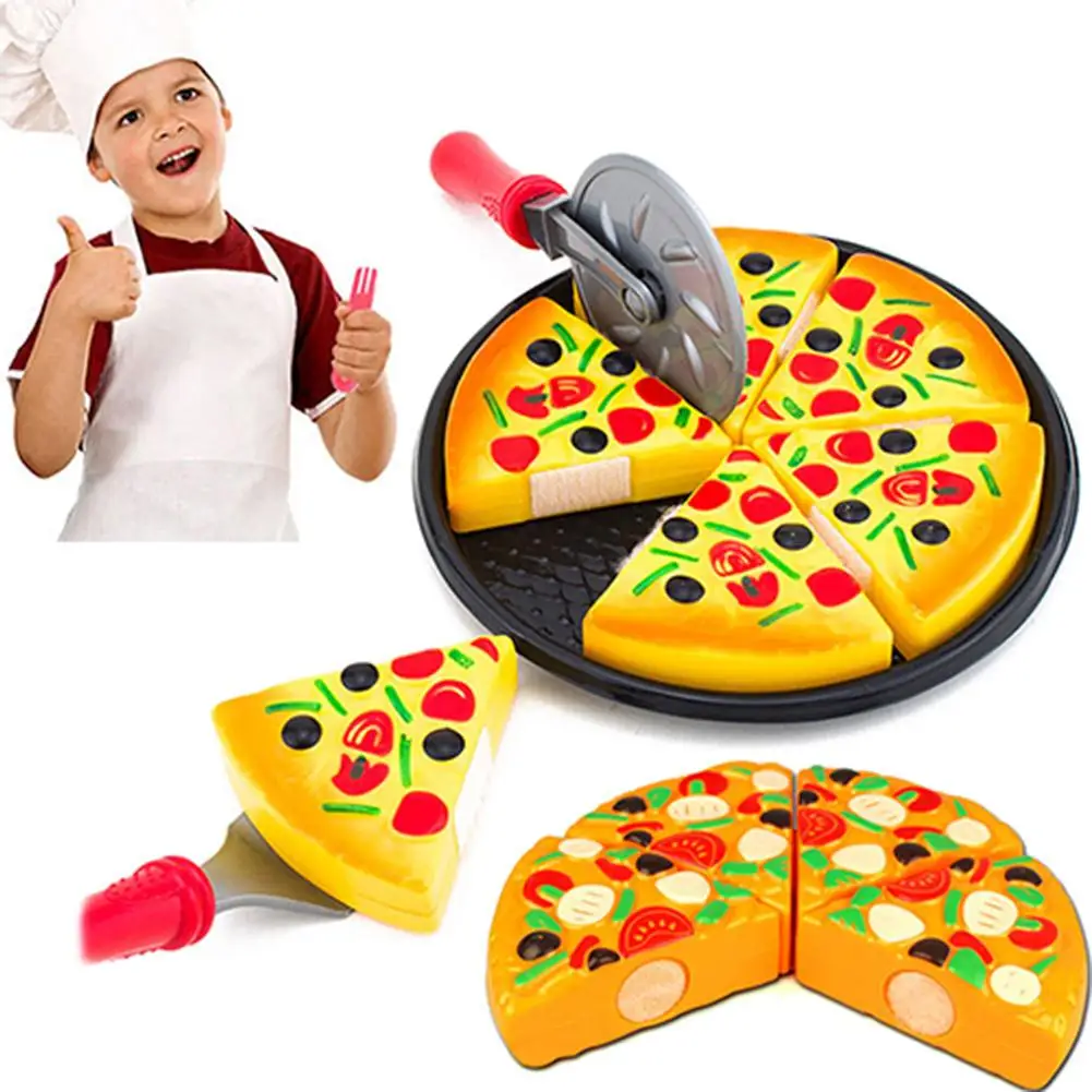 Childrens Kitchen Simulation Pizza Slices Toppings Pretend Dinner Party Fast Food Slices Cutting Play Food Toy Kids Gift
Childrens Kitchen Simulation Pizza Slices Toppings Pretend Dinner Party Fast Food Slices Cutting Play Food Toy Kids Gift