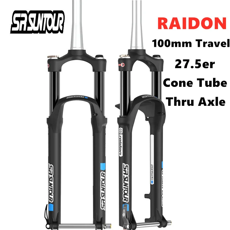 SR SUNTOUR Raidon MTB подвесная вилка 27.5er конусная трубка 110x15 мм велосипедная воздушная вилка сквозной оси 100 мм для путешествий
SR SUNTOUR Raidon MTB подвесная вилка 27.5er конусная трубка 110x15 мм велосипедная воздушная вилка сквозной оси 100 мм для путешествий