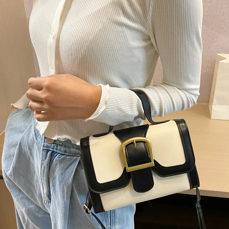 Mini Square Buckle Cow Leather Bag Ladies Luxury Handbag Shoulder Bag Wallet Handbag Mini Messenger Bag Black
Mini Square Buckle Cow Leather Bag Ladies Luxury Handbag Shoulder Bag Wallet Handbag Mini Messenger Bag Black