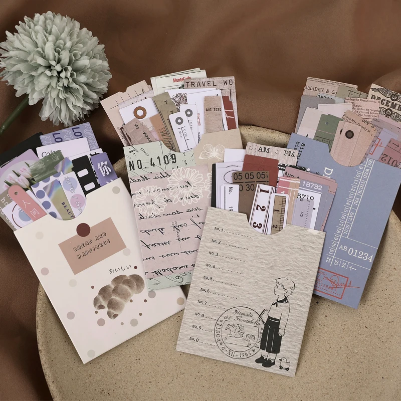 Journamm 45pcs Vintage Style Material Art Paper Letters Numbers Style Deco Journaling DIY Kraft Retro Writing paper Cards
Journamm 45pcs Vintage Style Material Art Paper Letters Numbers Style Deco Journaling DIY Kraft Retro Writing paper Cards
