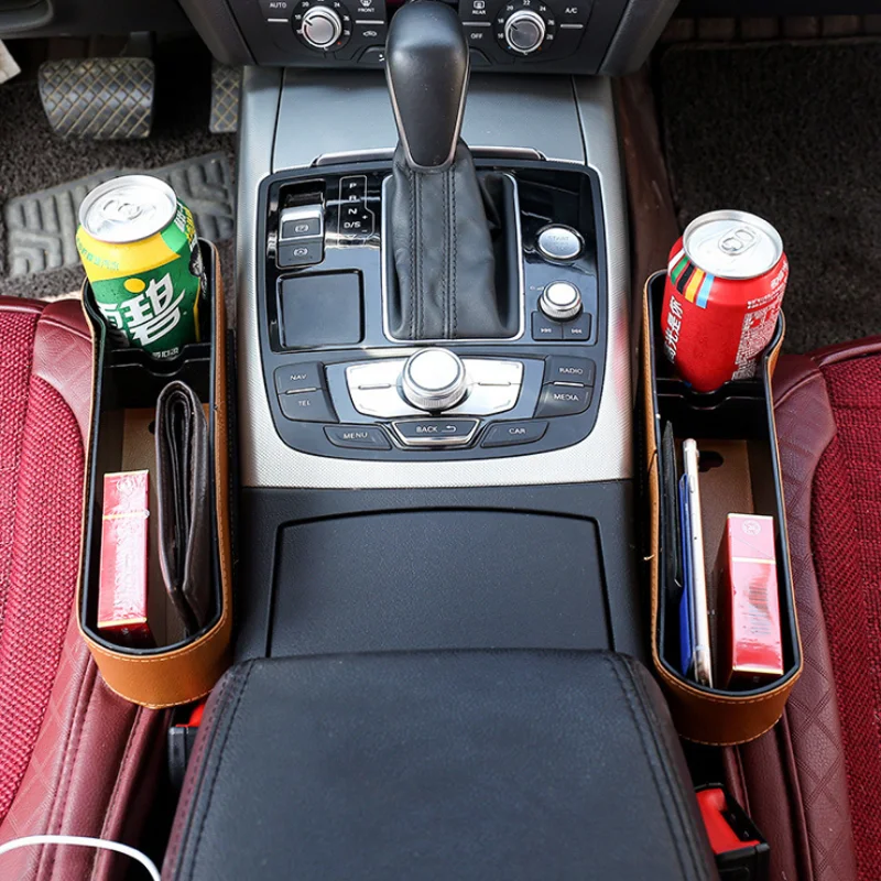 Leatherwear Automobile Seat Slot Storage Box Drive Copilot Seat Phone Wallet Storage Finishing Device General Car Accessories
Leatherwear Automobile Seat Slot Storage Box Drive Copilot Seat Phone Wallet Storage Finishing Device General Car Accessories