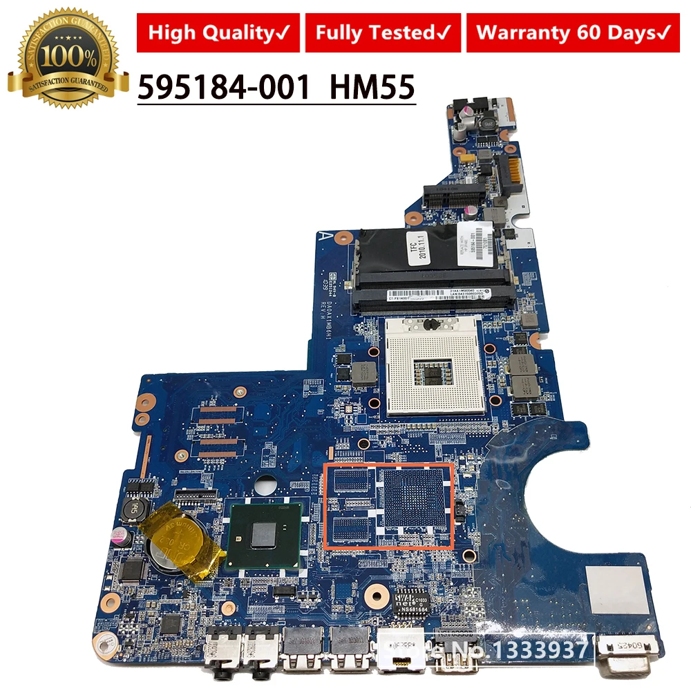 Материнская плата для ноутбука HP CQ42, G62, G42, G72, CQ62, DA0AX1MB6H1 HM55 595184-001
Материнская плата для ноутбука HP CQ42, G62, G42, G72, CQ62, DA0AX1MB6H1 HM55 595184-001