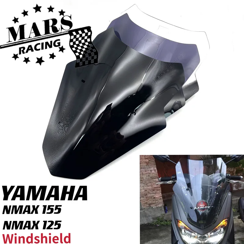Новинка для YAMAHA NMAX155 NMAX125 NMAX 2020 2021 Мотоциклетные аксессуары ветровое стекло