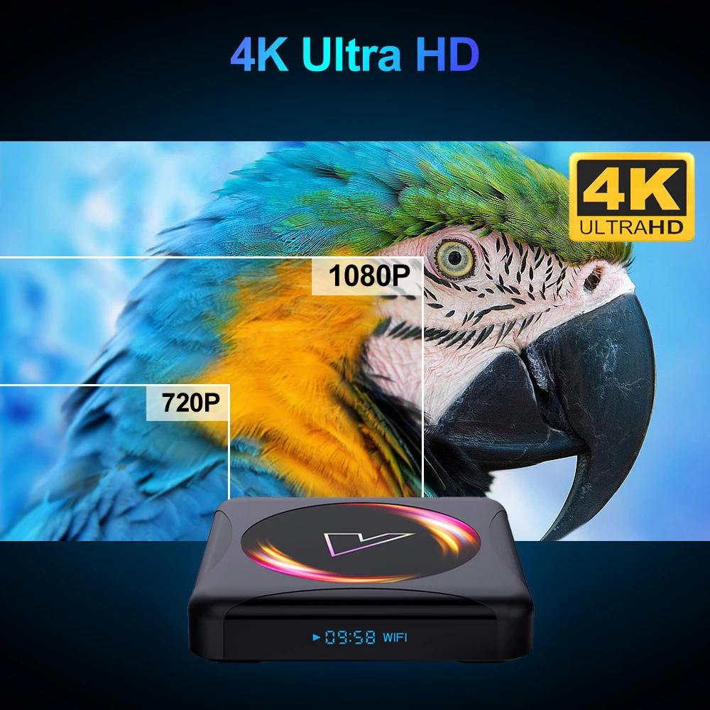 Z5 Smart TV Box Android 10 RK3318 Rockchip 1080p HD 4K Dual Frequency Set Top Box for Google Play Media Player
Z5 Smart TV Box Android 10 RK3318 Rockchip 1080p HD 4K Dual Frequency Set Top Box for Google Play Media Player