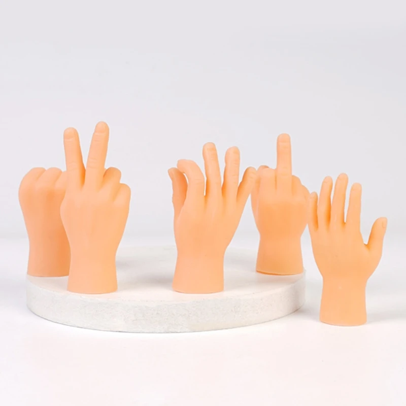 Novelty Funny Fingers Hands Feet Foot Model Tricky Toys Puppets Around the Small Hand Model Halloween Gift
Novelty Funny Fingers Hands Feet Foot Model Tricky Toys Puppets Around the Small Hand Model Halloween Gift