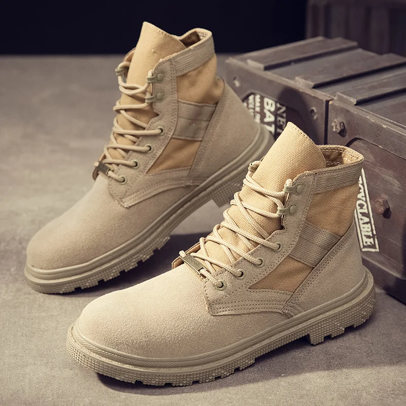 2021 Men's Boots Outdoor Walking Casual Work Boots Male Comfortable Sneakers High Quality Flock Ankle Desert Boots Men Shoes
2021 Men's Boots Outdoor Walking Casual Work Boots Male Comfortable Sneakers High Quality Flock Ankle Desert Boots Men Shoes