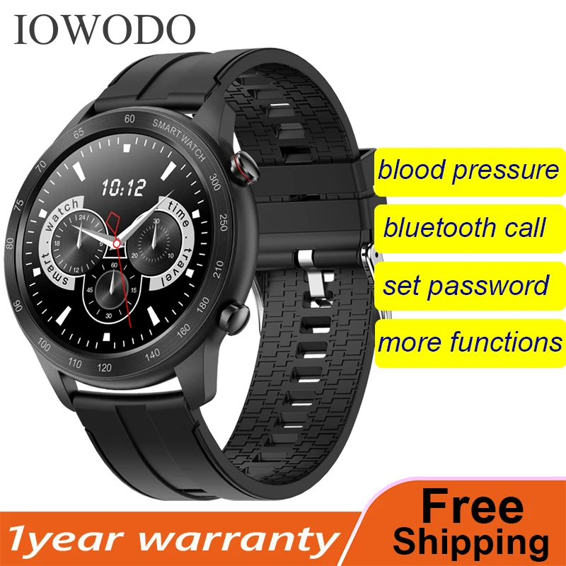 IOWODO MX5 Smart Watch Men Custom Dial IP68 Waterproof Sport Smartwatch Music BT Call Playback Watches GT2 For Android ios
IOWODO MX5 Smart Watch Men Custom Dial IP68 Waterproof Sport Smartwatch Music BT Call Playback Watches GT2 For Android ios