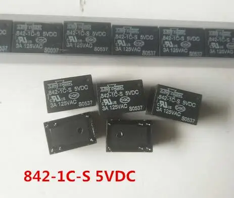 10PCS/LOT relay 842-1C-S 5VDC 842-1C-S-5VDC 8421CS-5VDC 8421CS 842-1C DC5V 5VDC 5V DIP6
10PCS/LOT relay 842-1C-S 5VDC 842-1C-S-5VDC 8421CS-5VDC 8421CS 842-1C DC5V 5VDC 5V DIP6