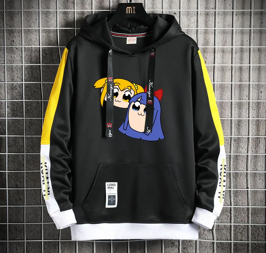 Pop Team Epic Anime Hoodie Men/Women Popular Harajuku Hoodeds Pullover Streetwear Casual Fake Two-Piece jacket coat
Pop Team Epic Anime Hoodie Men/Women Popular Harajuku Hoodeds Pullover Streetwear Casual Fake Two-Piece jacket coat