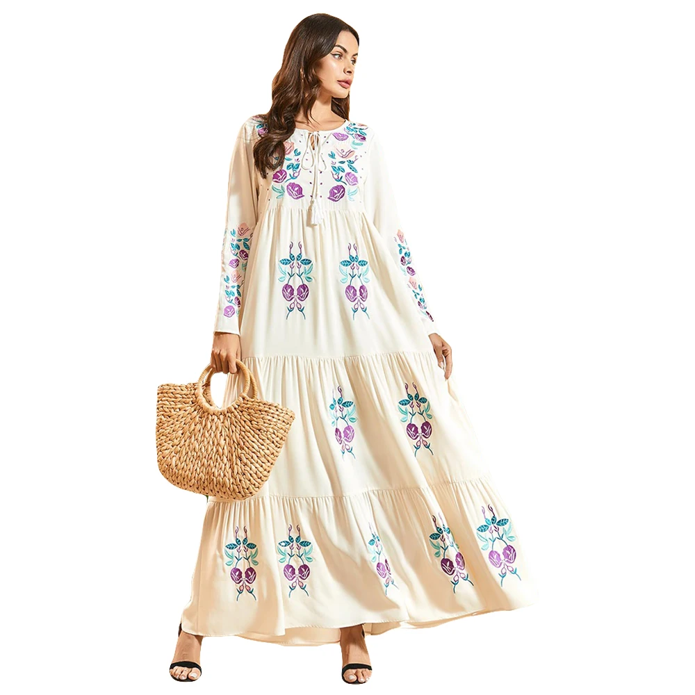 Embroidery Abaya Muslim Women Maxi Dress Dubai Kaftan Turkish Abayas Islalmic Clothing Pleated Robe Party Jilbab Gown Ramadan
Embroidery Abaya Muslim Women Maxi Dress Dubai Kaftan Turkish Abayas Islalmic Clothing Pleated Robe Party Jilbab Gown Ramadan