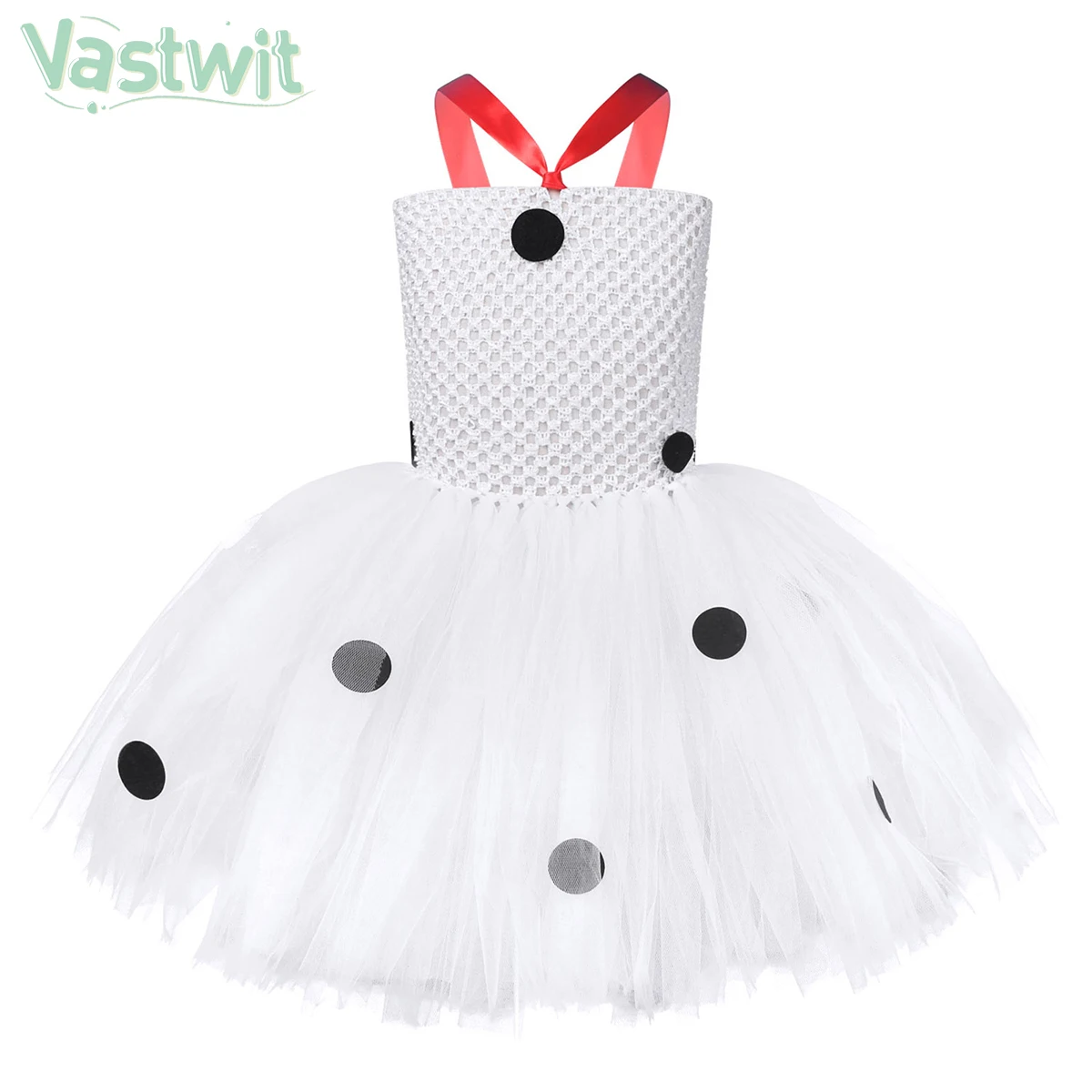 Kid Girls Dress Dalmatian Tutu Dress Set Flower Girl Dresses with Black Dot for Polka Birthday Party Halloween Prom Costume
Kid Girls Dress Dalmatian Tutu Dress Set Flower Girl Dresses with Black Dot for Polka Birthday Party Halloween Prom Costume
