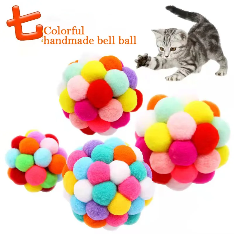 

Шарик-колокольчик для кошек, игрушка для кошек, надувной мяч, Интерактивная игрушка для котят, плюшевый мяч, игрушка для планеты, тренировка ...
