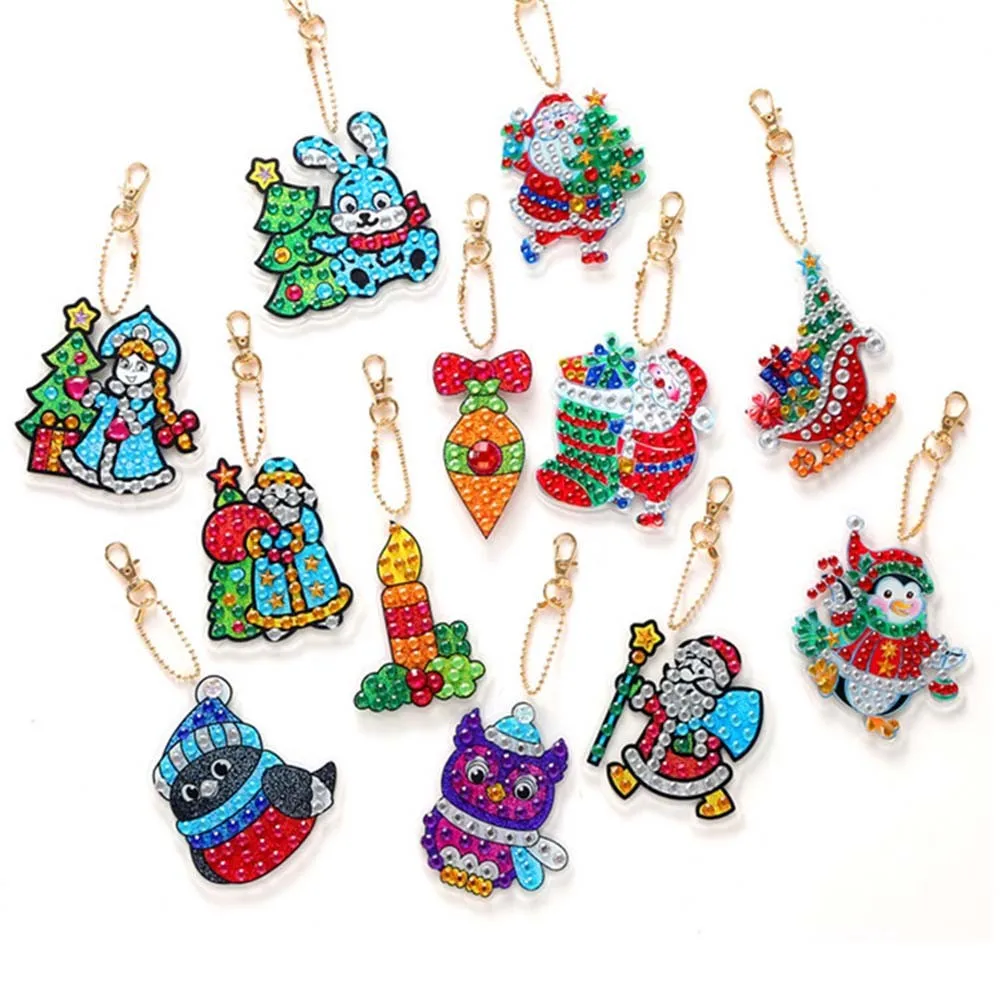 5D DIY Full Painting Christmas Tree Pendant Keyring Diamond Art Craft Bag Decor Christmas Navidad Noel Crystal Diamond Pendant
5D DIY Full Painting Christmas Tree Pendant Keyring Diamond Art Craft Bag Decor Christmas Navidad Noel Crystal Diamond Pendant