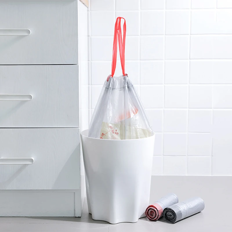 30pcs Drawstring Trash Bags Portable Garbage Household Disposable Plastic Bag Garbage Bags PE Drawstring Handles-30
30pcs Drawstring Trash Bags Portable Garbage Household Disposable Plastic Bag Garbage Bags PE Drawstring Handles-30