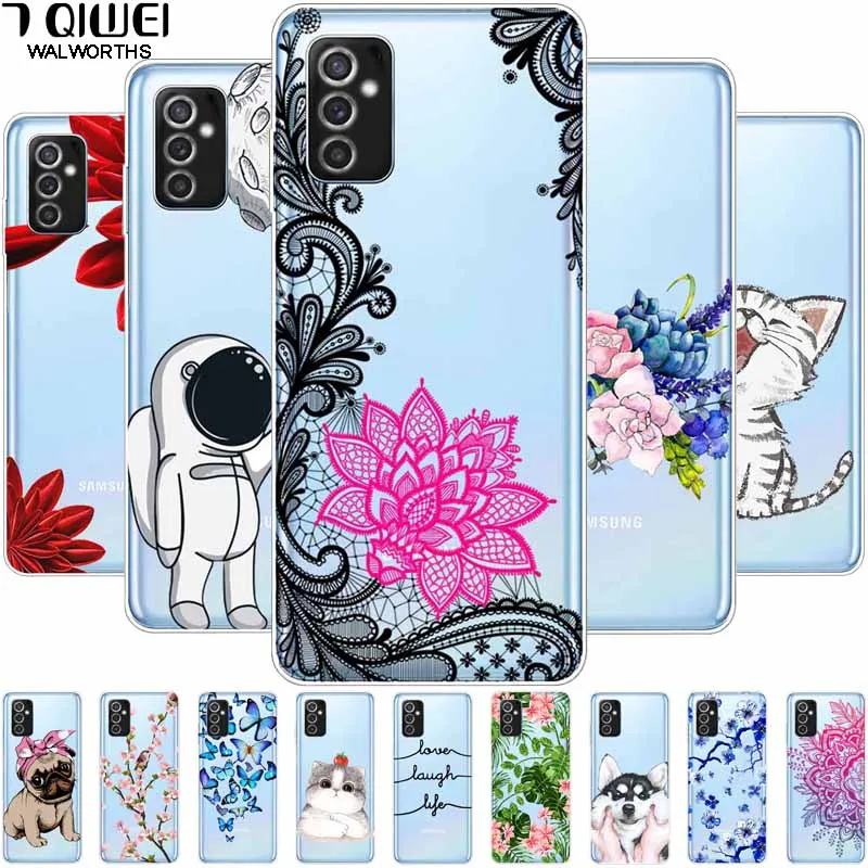 TPU Transparent Case For Samsung M52 5G Cover Soft Silicone Flower Fundas for Samsung Galaxy M52 5G Case Phone Coque M 52 M526BR
TPU Transparent Case For Samsung M52 5G Cover Soft Silicone Flower Fundas for Samsung Galaxy M52 5G Case Phone Coque M 52 M526BR