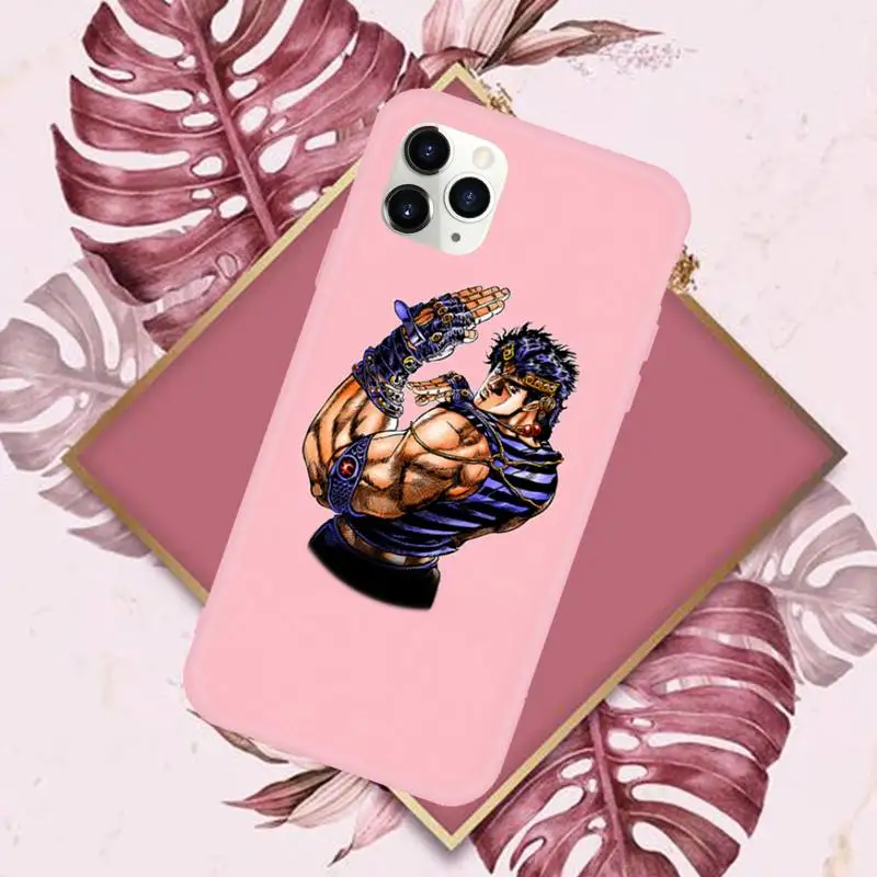 JoJo's Bizarre Adventure JoJo Anime Phone Case Pink Candy Color for iPhone 11 12 mini pro XS MAX 8 7 6 6S Plus X SE 2020 XR
JoJo's Bizarre Adventure JoJo Anime Phone Case Pink Candy Color for iPhone 11 12 mini pro XS MAX 8 7 6 6S Plus X SE 2020 XR