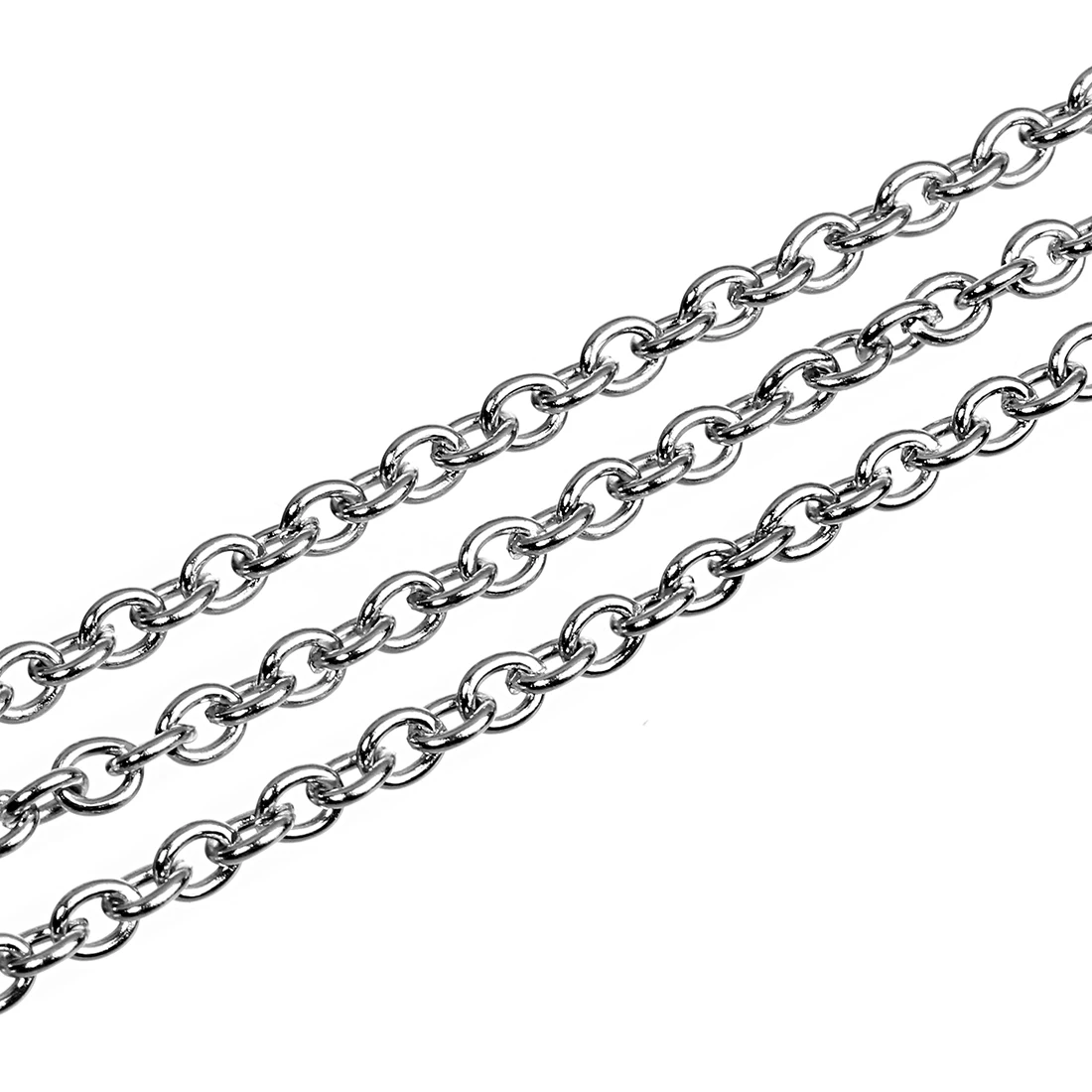 Wholesale 10yards/roll 1mm Width Silver Tone Stainless Steel Link Chains for pendant Necklace Bracelets Jewelry Making F5970
Wholesale 10yards/roll 1mm Width Silver Tone Stainless Steel Link Chains for pendant Necklace Bracelets Jewelry Making F5970