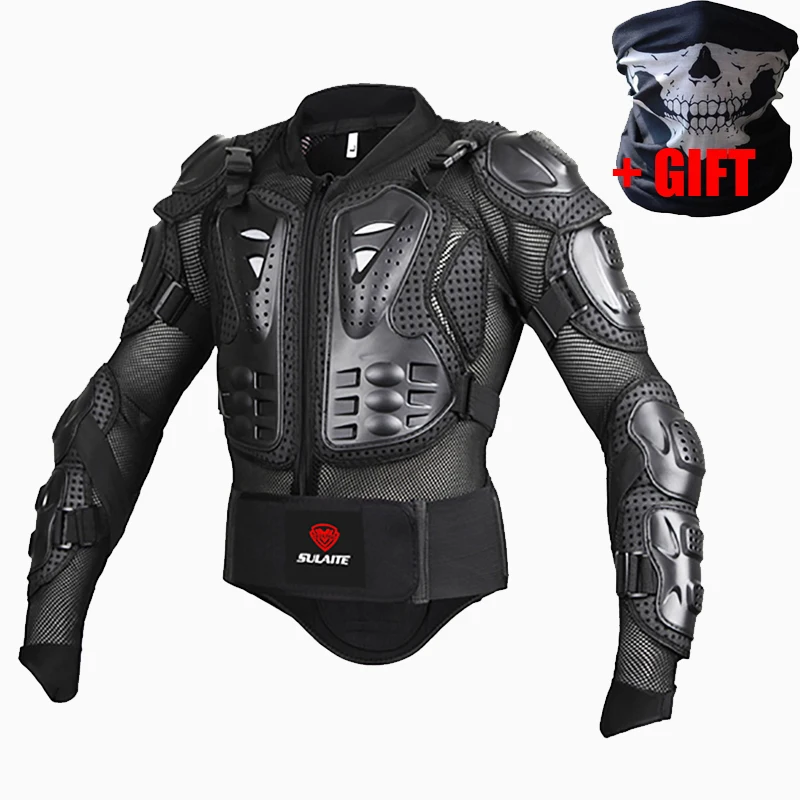SULAITE Motocross Protective Gear Guards Jackets Full Body Armor Protection Spine Chest Motorcycle Moto Racing Clothes
SULAITE Motocross Protective Gear Guards Jackets Full Body Armor Protection Spine Chest Motorcycle Moto Racing Clothes