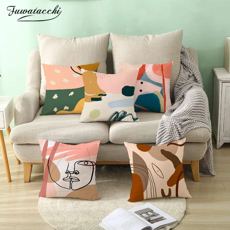 Чехол для диванной подушки в скандинавском стиле
Чехол для диванной подушки в скандинавском стиле