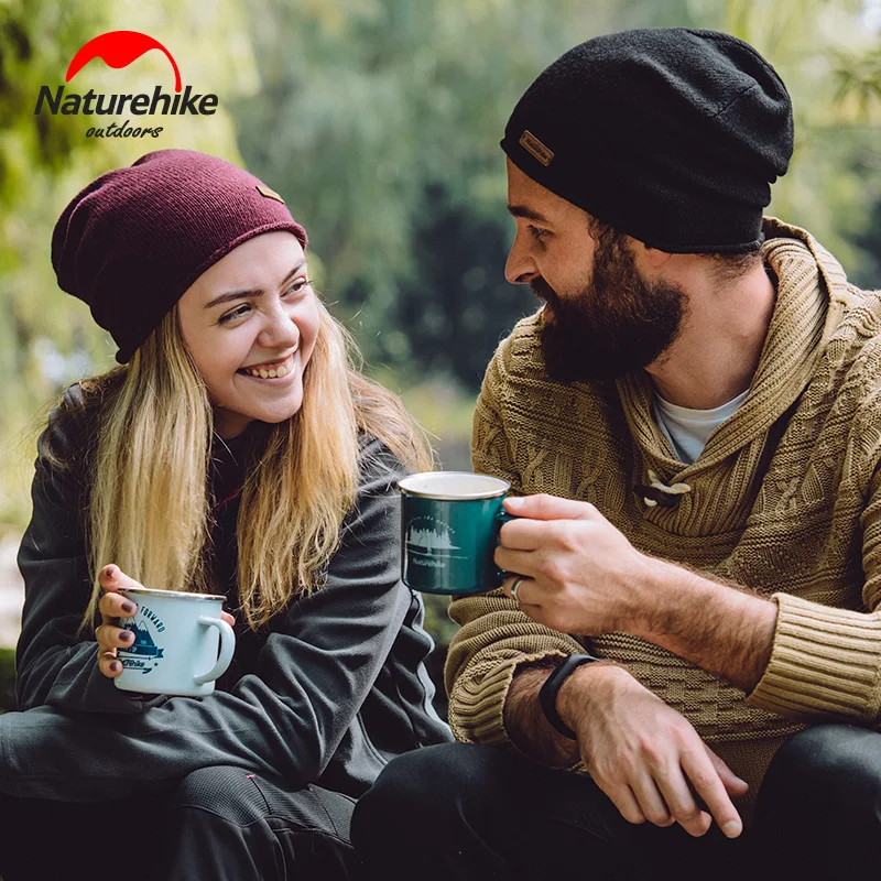 Теплая шерстяная шапка Naturehike с фабрики вязаная для мужчин и женщин Спортивная